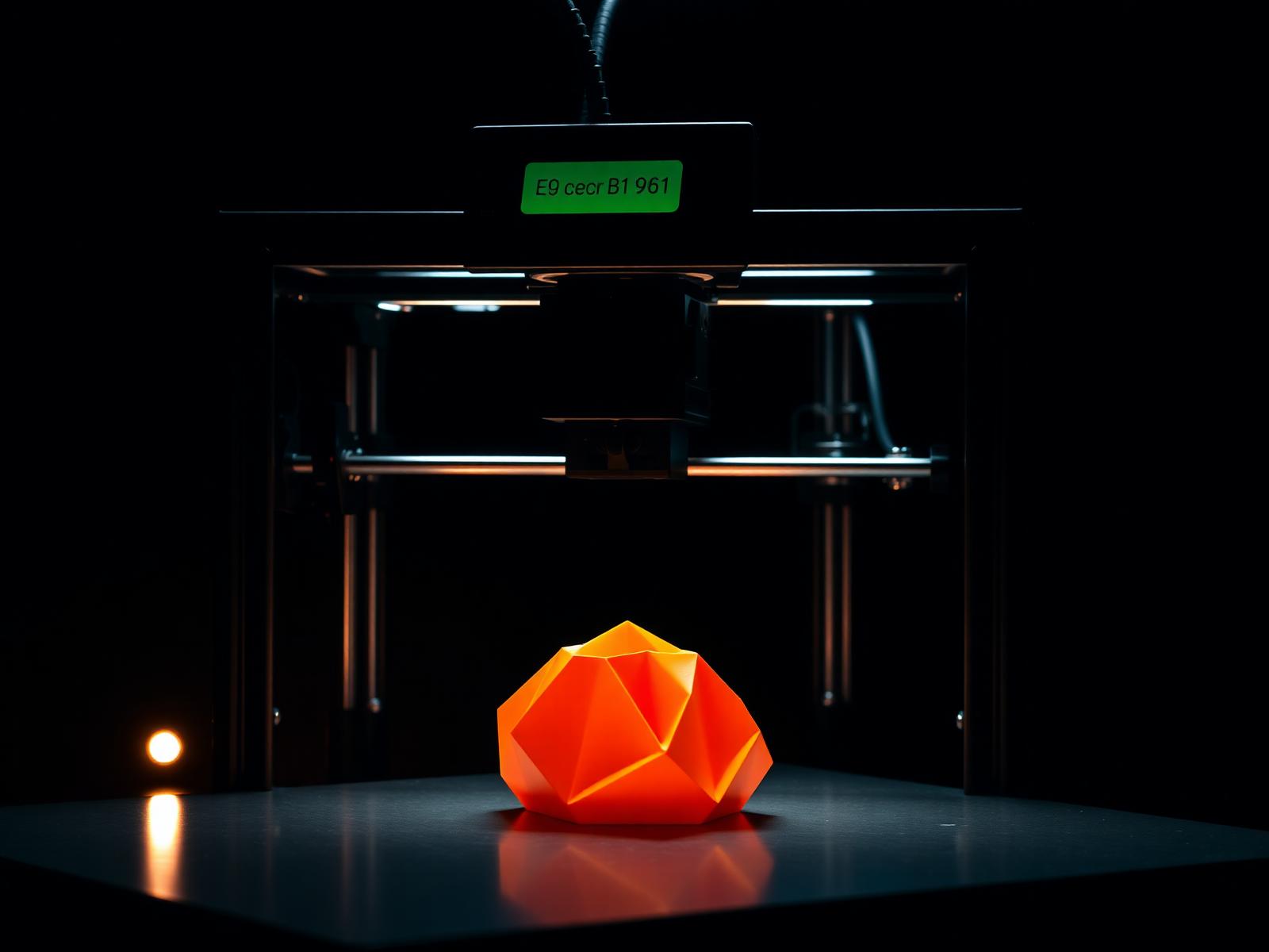 Impressora 3D em ação